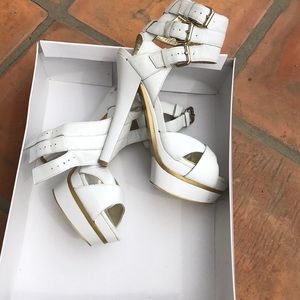 White Platform Shoes